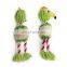 Interactive wholesale birds shape pet toys chew squeak toy dog plush