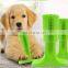 2020 high quality hot dog puppet dog toothbrush pet bite resistant oral cleaning brushing toy