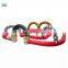 high quality bouncer bounce house air inflatable go kart rc race track