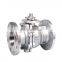 High Quality PN16 DN80 F4 seal Stainless steel body ball valve