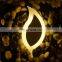 Wholesale Indoor decoration Leaf shape LED Modern wall lamp for living room