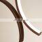 Simple line aluminum home decoration lighting hotel chandelier energy-saving dining room lamp