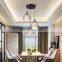 Modern and simple industrial chandelier creative personality retro lamps bar table lighting wrought iron  restaurant chandelier