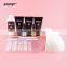 2021 hot selling poly gel nail extension kit builder with uv lamp 18w slip solution