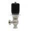 Hygienic Mini Tri-clamp Pressure Overflow Valve