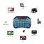 Hot selling 2.4GHz Keyboard I8 7 Colorful backlight keyboard for smart tv box