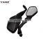 Waterproof Rainproof Protector ABS Black Plastic Side Mirrors BAJAJ PULSAR 200NS Rearview Motorcycle Handle Mirror