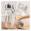New Outdoor Sports Portable Insulated Water Bottle Water Bottles Sports Plastic Transparent Round Leakproof Travel Carrying For