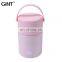 2021 New stewed food container box casserole Double wall beaker stainless steel  insulated lunch mini pot flask for hot food