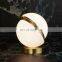 Nordic Glass Shade Metal Lamp Holder LED Table Light Decorative Indoor Table Lamp