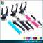 phone camera bluetooth aluminum stick selfie monopod for iphone