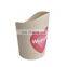 Custom printing disposable paper cone french fries packaging