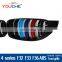 F32 F33 F36 ABS plastic gloss M color front bumper grille for BMW 4 series  2014-2018