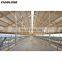 Large span steel structure fabrication goat shed