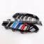 M3 M4 front grill for BMW 4 series F32 F33 F36 M color double slat line bumper grill for BMW F80 F82 F83 2014-2020