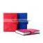 Custom printed personalized pu leather notebook
