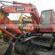 used doosan dh130 dh150 dh130 DH140 , original doosan excavator , doosan wheel loader for sale