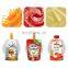 Factory Price Automatic Ketchup Jelly Milk Soft Drink Juice Baby Fruit Puree Screw Capped Spout Pouch Filling Capping Machines
