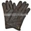 Sialwings SW 301 black custom leather hand mitten for men motorcycle fashion Mitt men fashion leather riding mittens