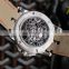 Luxury Mechanical Watch Tourbillon Automatic Mechanical Movement Carbon Brazed Three-dimensional Case Skeleton Watch