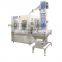 Automatic rotary peanut oil bottle filling and capping labeling machine