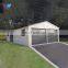 36M2 prefab white gray color 2 cars metal garage carport , 81M2 color steel garden sheds steel structure 3 cars garage