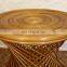 Hot Product Round Shaped Rattan Side table indoor High Quality Coffee Table Stool Vietnam Manufacturer Cheap Wholesale