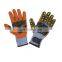 High Quality Knife Cut Resistant Anti Protection Oilfield Construction Work Impact Gloves