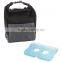 10" Small Black Nylon Golf Cooler Bag Insulated Bag Cooler Bag With Aluminum Foil Liner