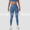 Seamless Scrunch Butt Yoga Leggings Custom High Impact Four Way Stretch Sports Pants