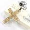 Wholesale Hanging Crystal Cross Pendant For Car Decoration Wedding Gift