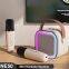 New Design KARAOKE  Handheld speaker with 1 wireless microphone V5.0 KTV speaker for party