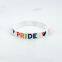 Hot Sale  Custom Promoting Wristband Lovely Gifts Imprinted Silicone Bracelets for LGBT and Pride Month Parade