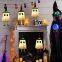 Mayoría de fantasmas colgantes de Halloween - Con luces LED para decorar patios, jardines y fiestas al aire libre