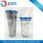 16oz/24oz New product double wall electroplating diamond shape inner straw mug