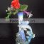 Resin home decoration of desktop dolphin-shaped flower vases