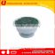 24mm good quality green color plastic flip top cap for tin can