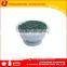 24mm good quality green color plastic flip top cap for tin can