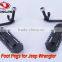 Black Foot Pegs for Jeep Wrangler JK 2007-2015
