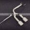 SPORT CATBACK EXHAUST SYSTEM FOR FORD FOCUSS 4TH GENERATION INTO ST STYLE MIDDLE OUTLETS