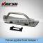 4x4 SUV jeep wrangler front bumper,10th anniversary front guard for Wrangler 2007-2015JK with black color and steel material