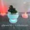 New PE plastic Flowerpot with LED light 4151C