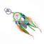 Wholesale Hot Sale Business Gift Handmade Feather Dream Catcher Keychain Women Fashion Unique Style Keychain
