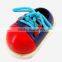 Baby Learning Tie Shoes Toys Laceable Shoe Early Learning Toy