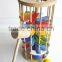 Wooden Tower Marble Ball Slide Track Game Creative Baby Toys