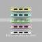 High quality Colorful LCD digital display 3 USB output Power Bank 4.1A Portable Charger 12000mah portable power bank
