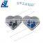 Hot sell ! Printed stainless steel dog tag with clear epoxy