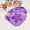2015 New design 3D chenile bath mat 3 sets/printed mat 3sets/memory foam bath mat 3sets