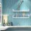 cheap grid design modern pure color wallpaper for living room