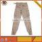 Custom Khaki Mens Multi-pocket Work Pants with Belt